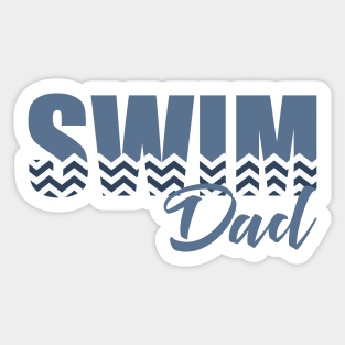 Swim Dad Sticker